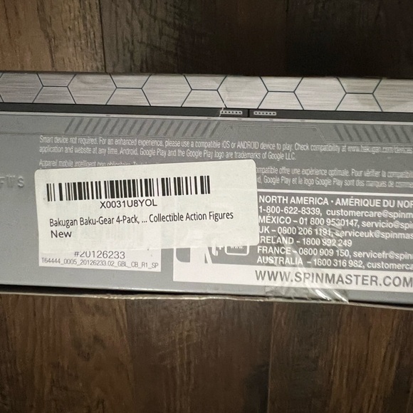 Bakugan Baku-Gear 4-Pack New NIB - Picture 3 of 3